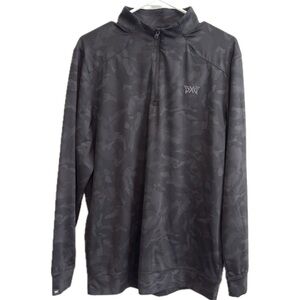 PXG Black Camo Lightweight 1/4 Zip Pullover S